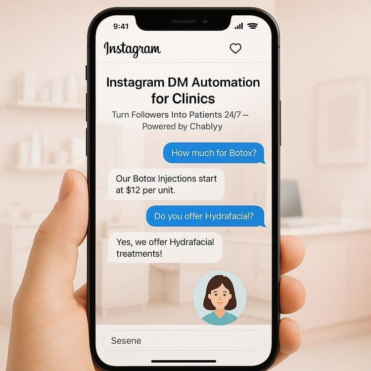 Instagram DM Automation for Clinics: Turn Followers Into Paying Patients 24/7